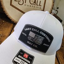 Last Call Customs Flag logo hat