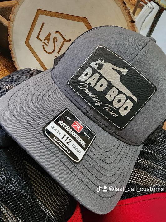 Dad bod drinking team hat