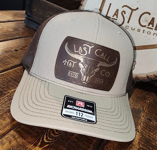 Last Call Customs Longhorn logo hat