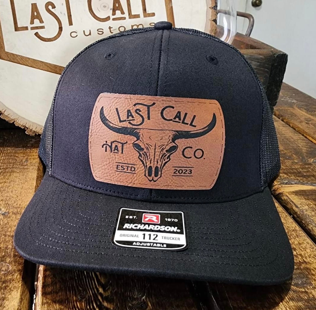 Last Call Customs Longhorn logo hat